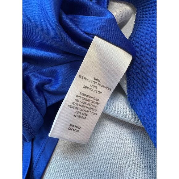 J. Howard Women's Sleeveless Sheath Embroidered dress; very stretchy; size 18, - Picture 12 of 13